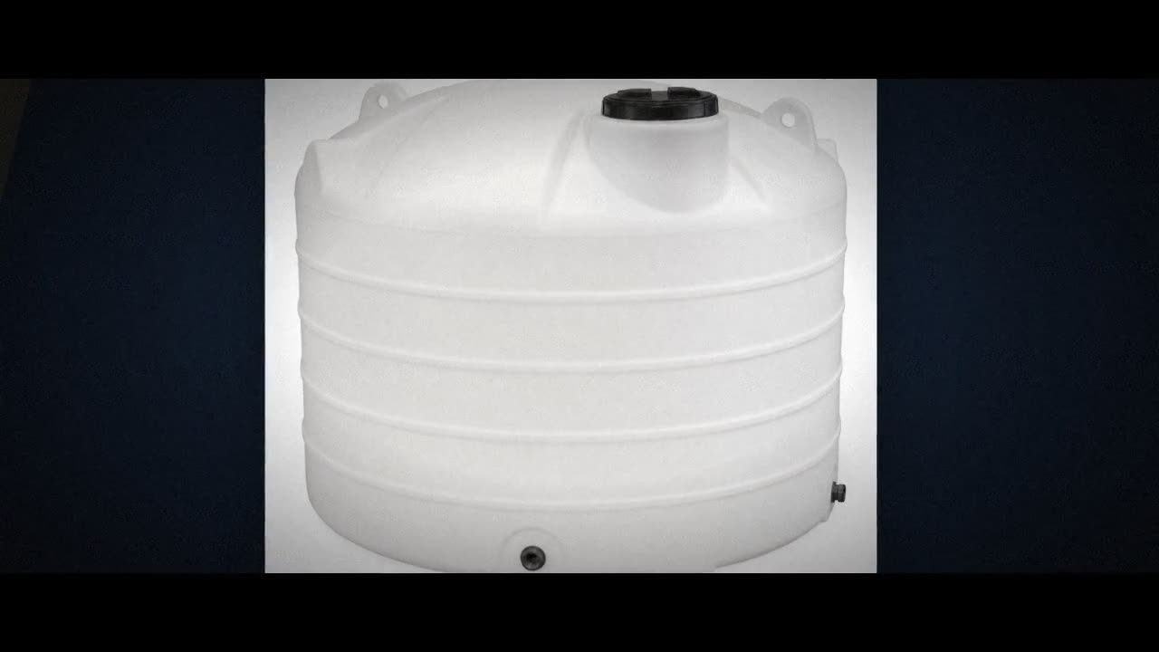 7011 Gallon Plastic Vertical Liquid Storage Tank video
