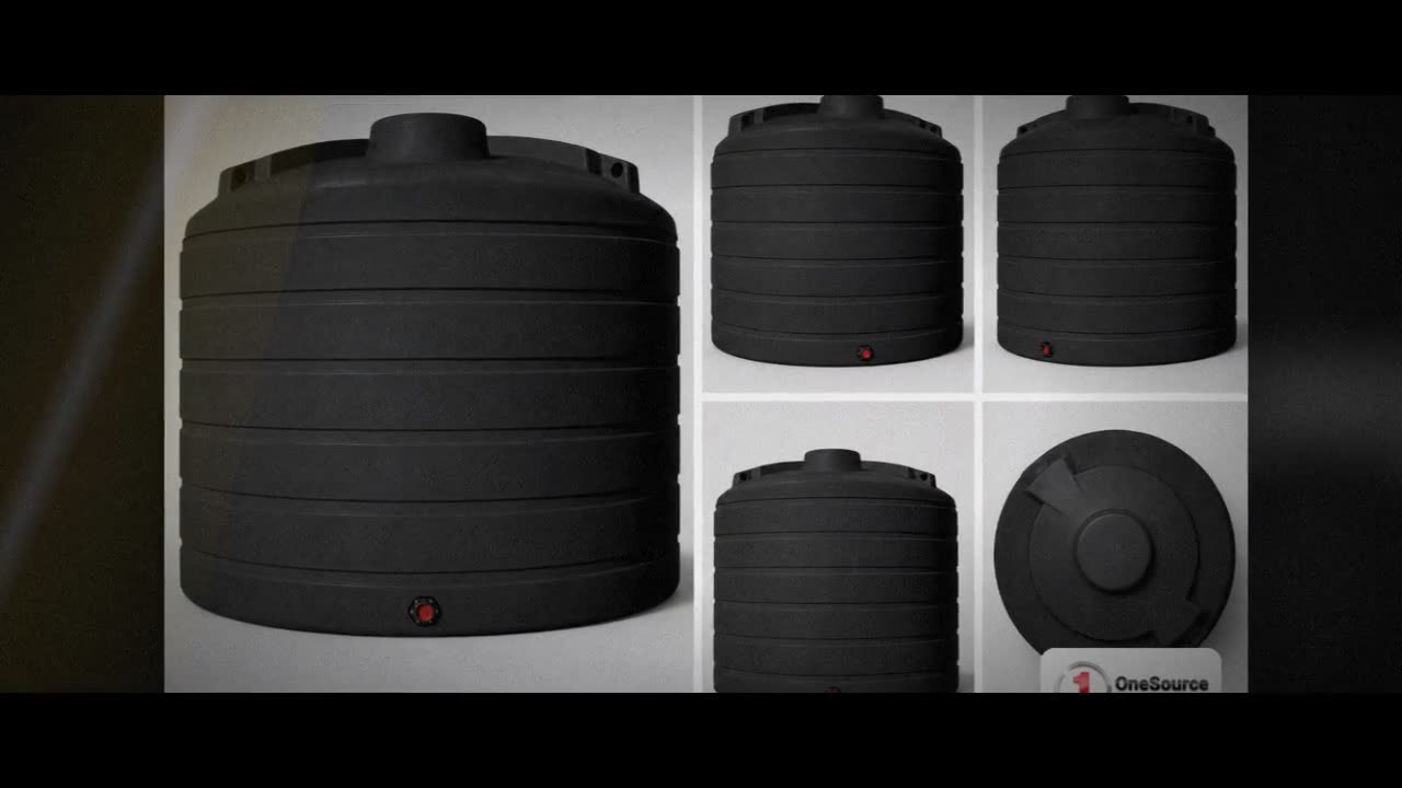 Enduraplas 7011 Gallon Black Vertical Storage Tank video