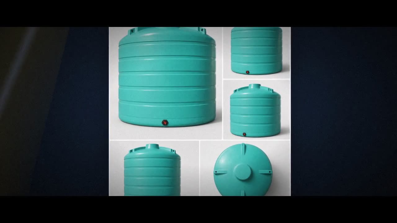 Enduraplas 7011 Gallon Green Vertical Storage Tank video