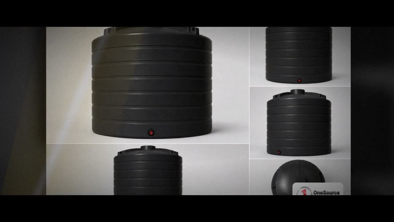Enduraplas 8000 Gallon Black Vertical Storage Tank video