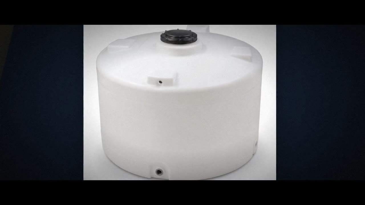 550 Gallon Plastic Vertical Water Storage Tank video