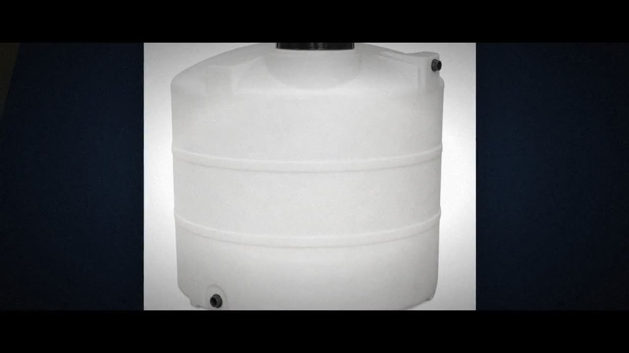 1550 Gallon Plastic Vertical Water Storage Tank video