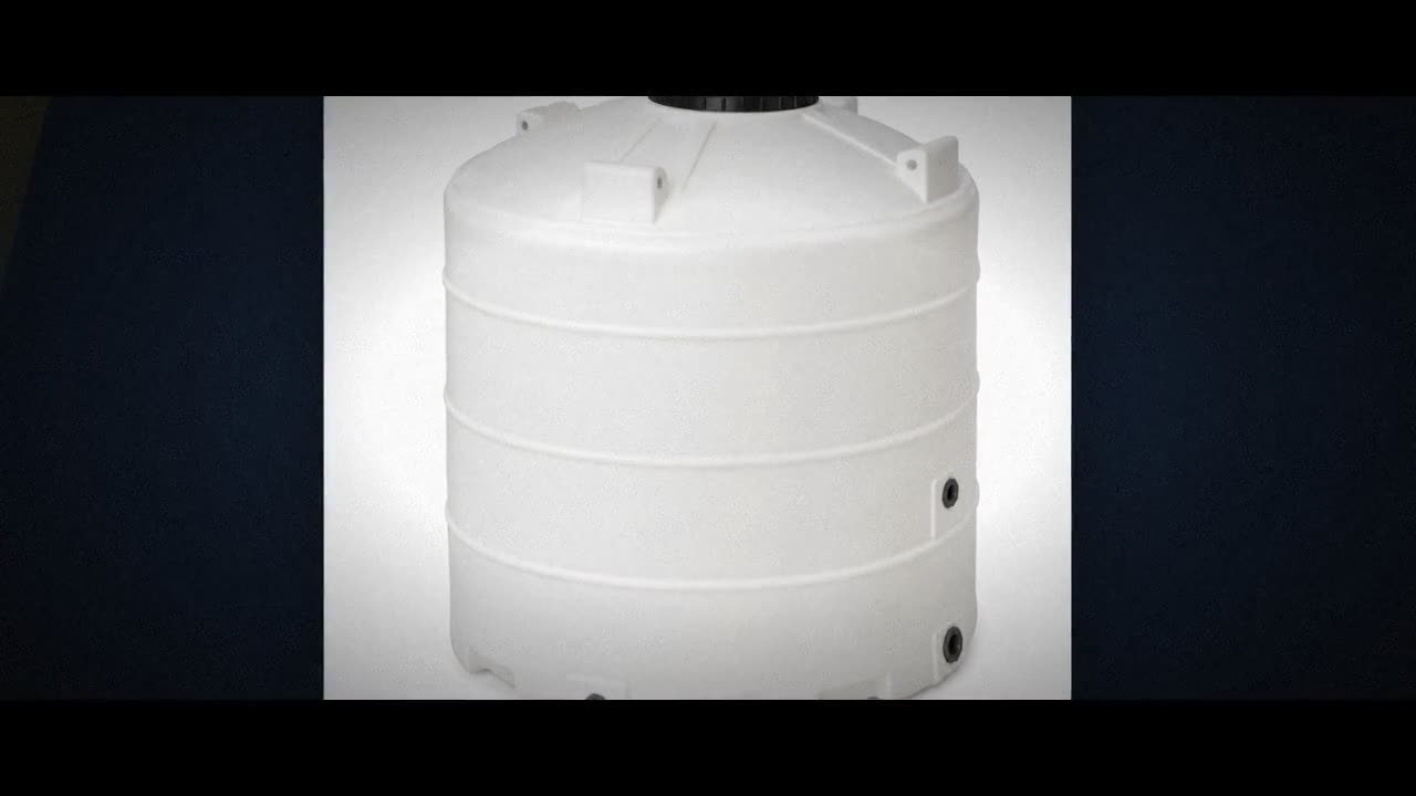 2000 Gallon Plastic Vertical Water Storage Tank video