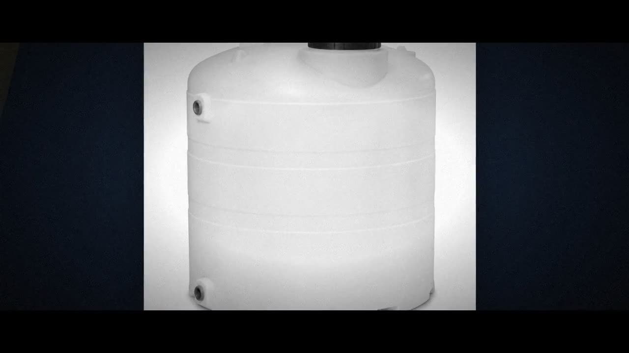 5050 Gallon Plastic Vertical Water Storage Tank video