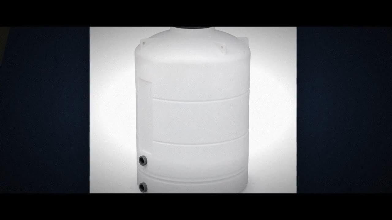 5200 Gallon Plastic Vertical Water Storage Tank video