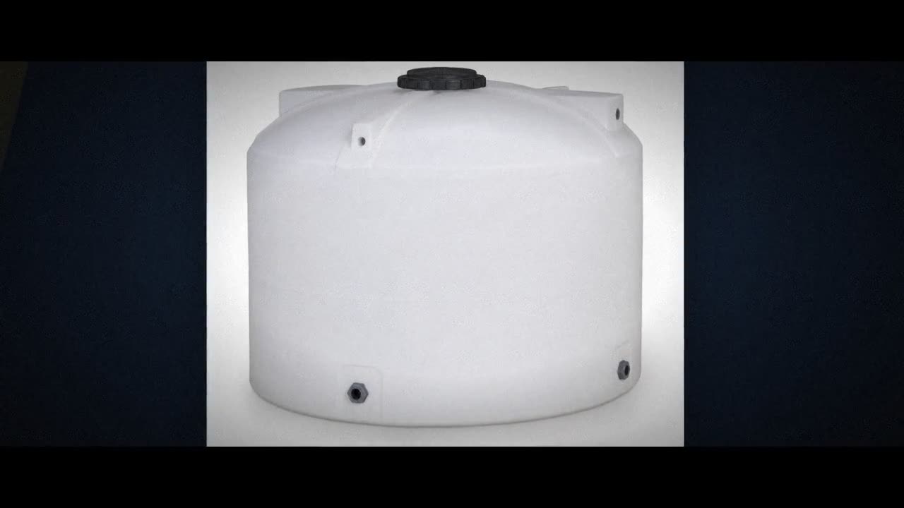 6011 Gallon Plastic Vertical Water Storage Tank video