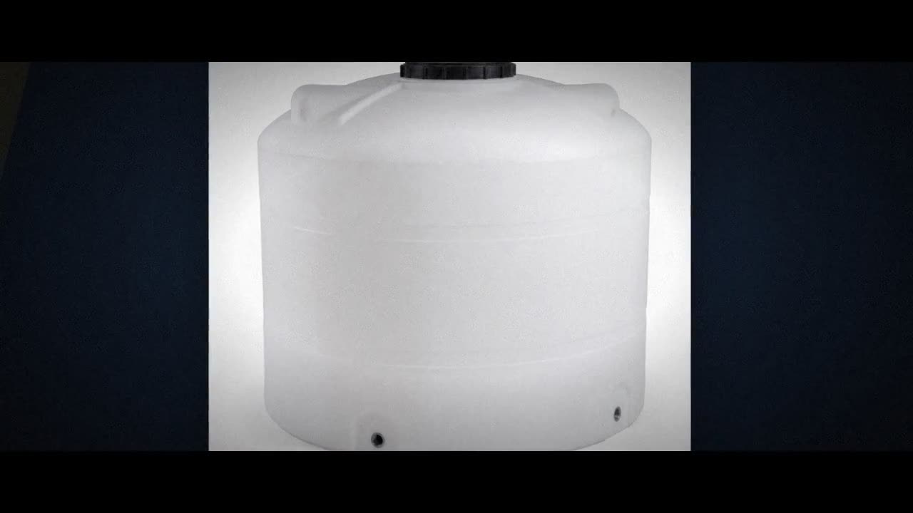 7011 Gallon Plastic Vertical Water Storage Tank video