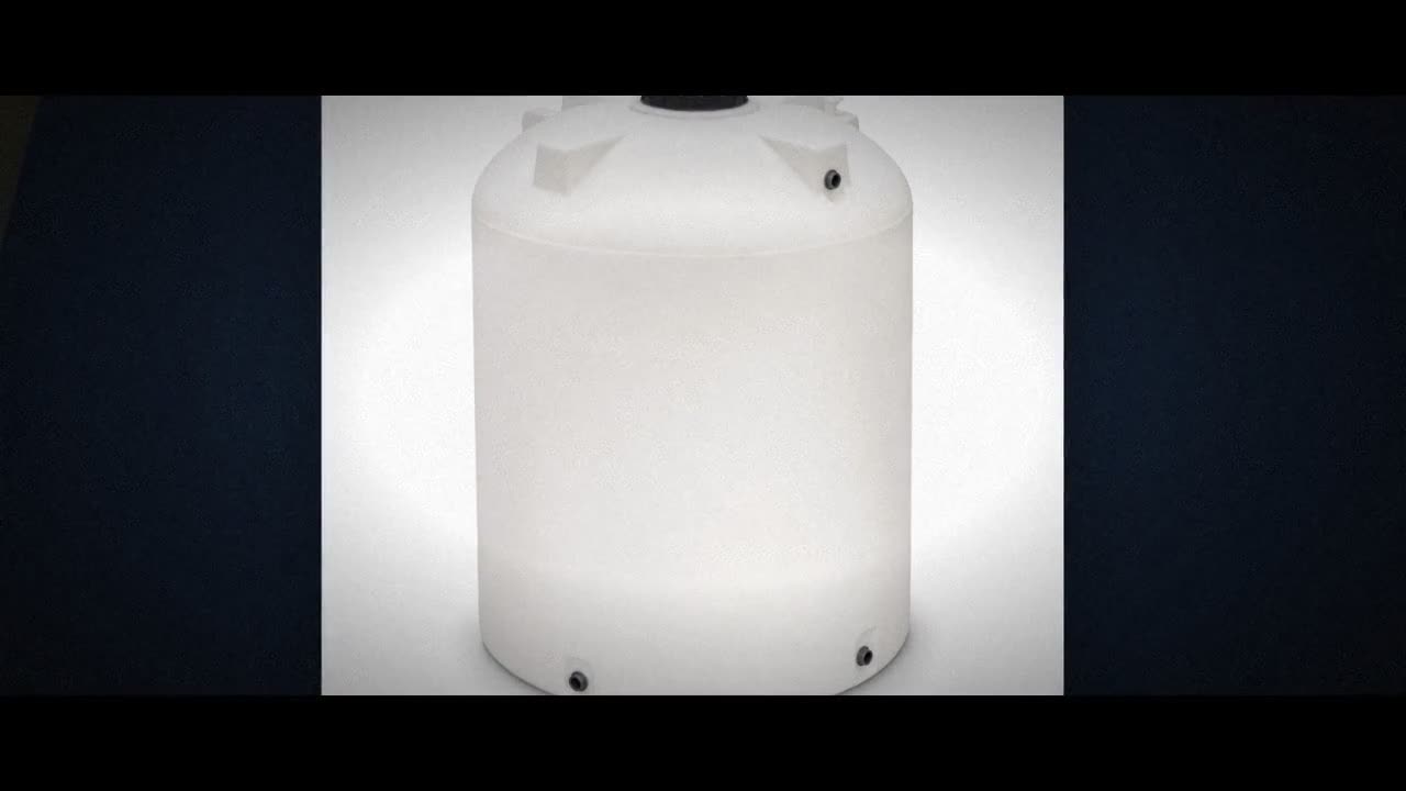 10,000 Gallon Plastic Vertical Water Storage Tank video