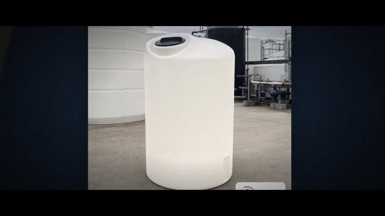 Bushman 300 Gallon White Vertical Water Storage Tank video